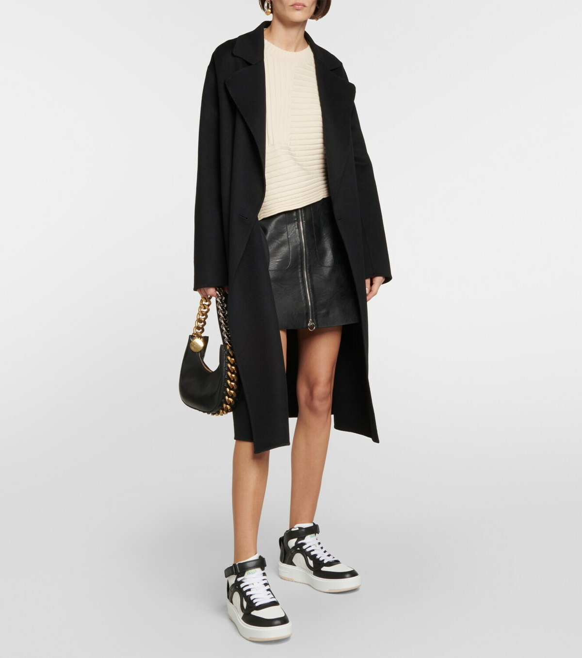 STELLA MCCARTNEY: Elyse sneakers in synthetic leather with