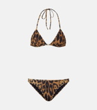 Gucci Leopard-print bikini