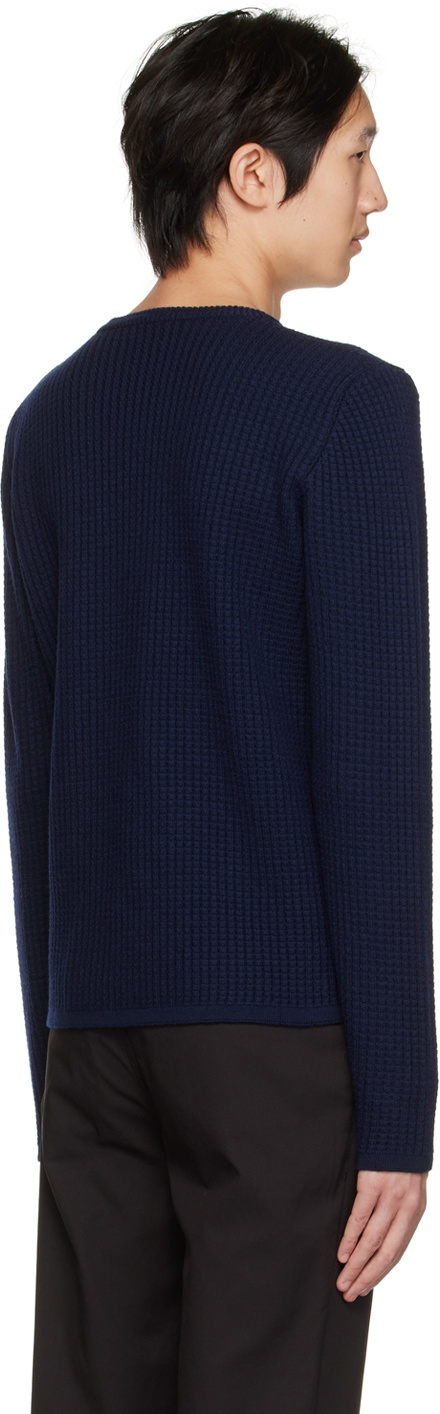 Engineered Garments Navy Crewneck Sweater