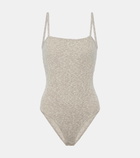 Magda Butrym Knitted linen and cotton bodysuit