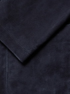 Mr P. - Suede Blazer - Blue