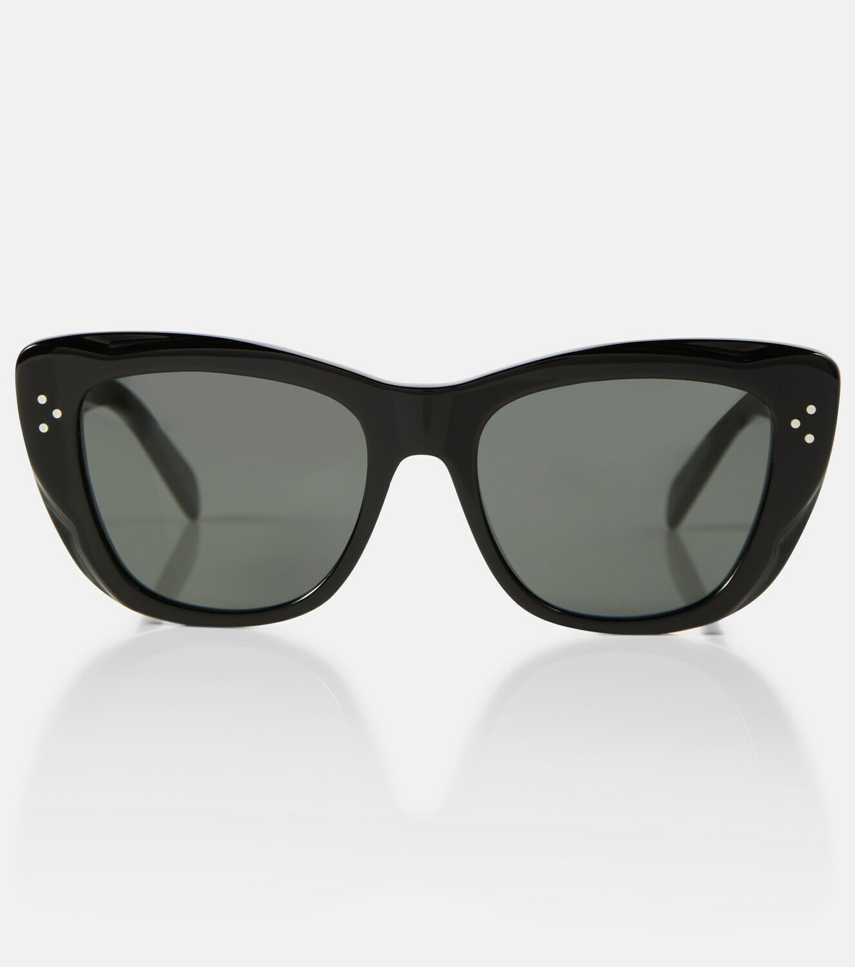 Cat Eye Sunglasses in Black - Celine Eyewear