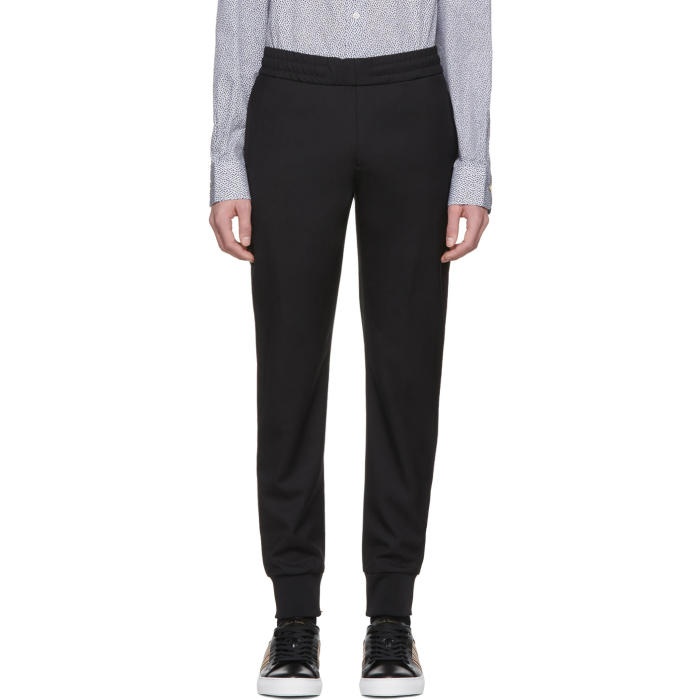 Photo: PS by Paul Smith Black Drawscord Trousers