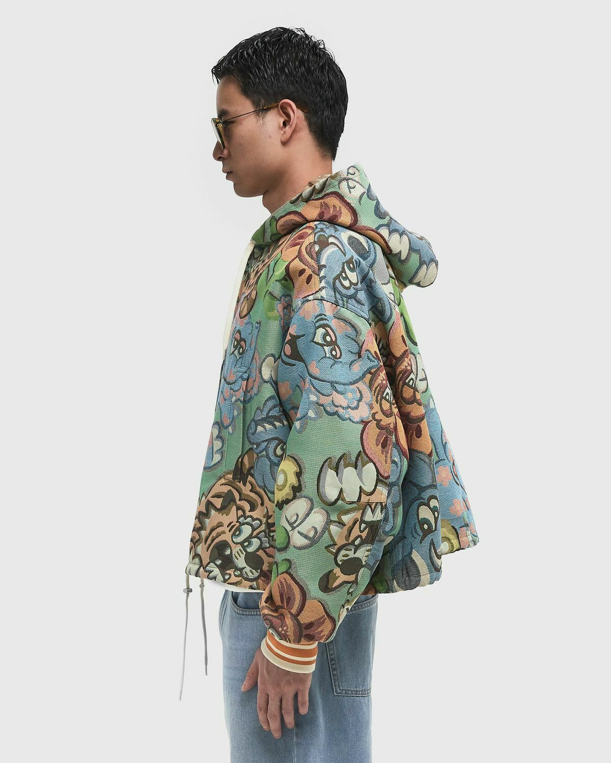 Kenzo VERDY COLLECTION HOODED PARKA Multi-color Men Kenzo