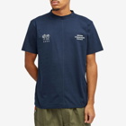Space Available Men's x WHR Logo T-Shirt in Navy