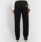 Moncler Genius - Awake NY 2 Moncler 1952 Tapered Logo-Print Cotton-Jersey Sweatpants - Black