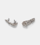 Ananya Scatter 18kt white gold earrings with diamonds