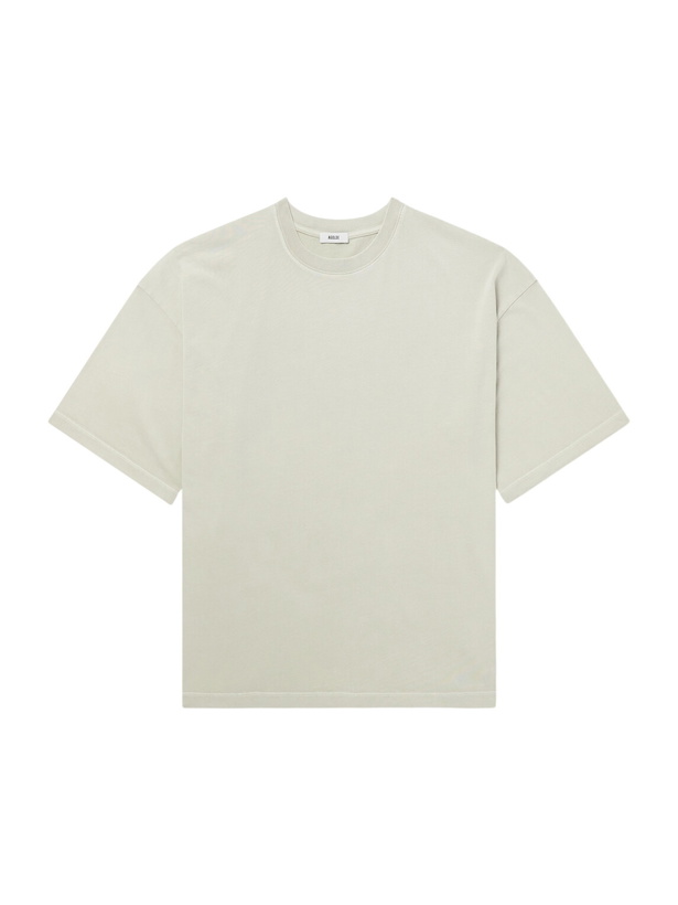 Photo: AGOLDE - Portman Oversized Cotton-Jersey T-Shirt - Neutrals