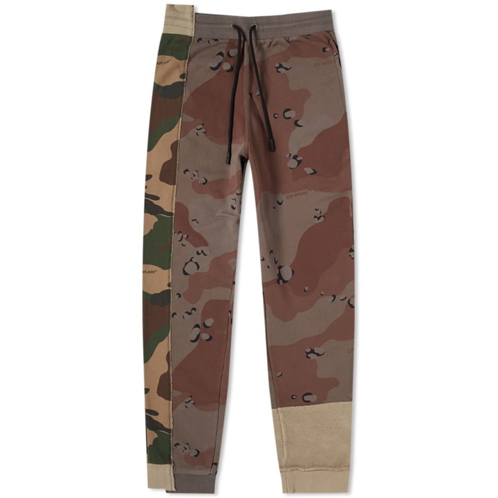 Photo: Off-White Reconstructed Camo Sweat Pant