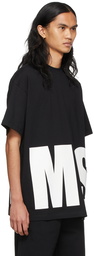 MSGM Black Logo T-Shirt