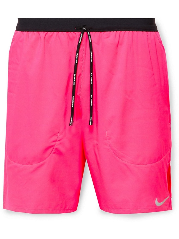 Photo: Nike Running - Flex Stride Dri-FIT Shorts - Pink