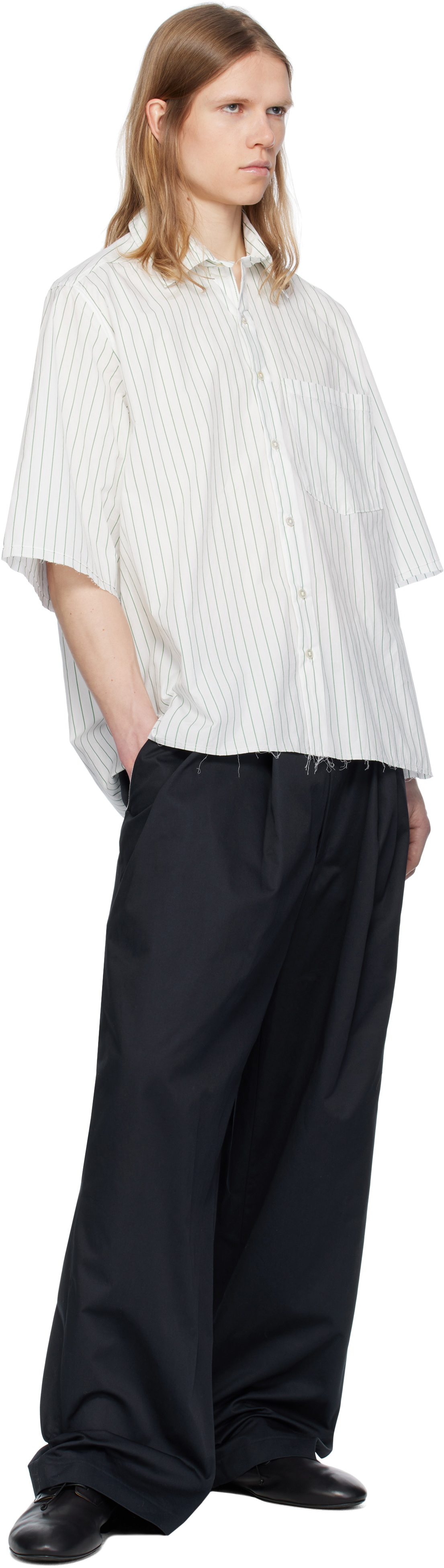 Camiel Fortgens Navy Suit Trousers