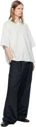 Camiel Fortgens Navy Suit Trousers