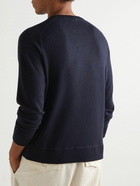 Massimo Alba - Garment-Dyed Cashmere Sweater - Blue