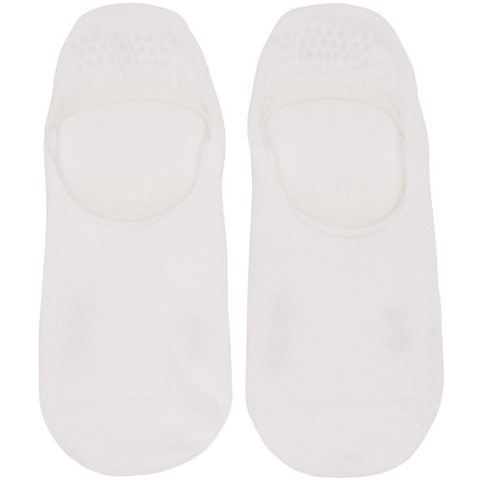 Photo: Boss Two-Pack White Invisible Grip Socks