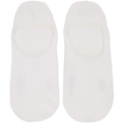 Boss Two-Pack White Invisible Grip Socks