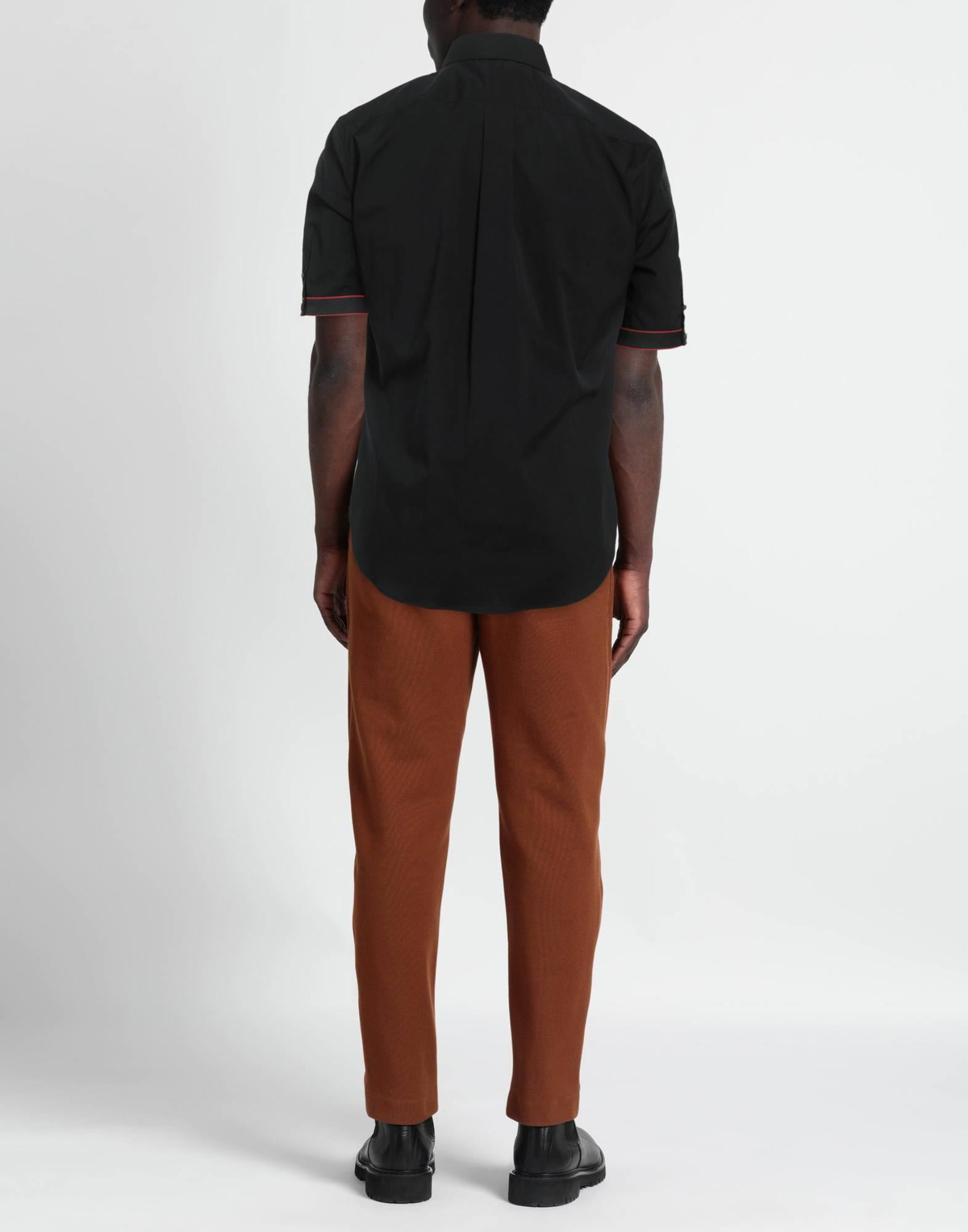 Mcqueen Mens Shirt in Black
