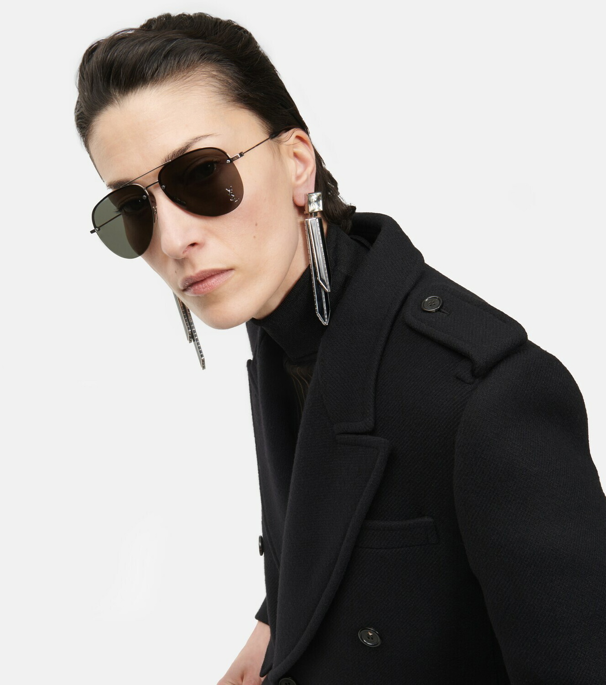Saint Laurent Classic 11 Aviator sunglasses Saint Laurent - Classic 11 aviator sunglasses Saint Laurent main image 4