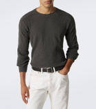 RRL Waffle-knit cotton sweater