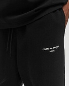 Comme Des Garçons Homme Pants Black Sweatpants