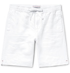 Orlebar Brown - Harton Linen Drawstring Shorts - Men - White