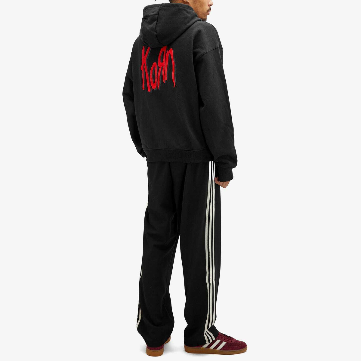 関税送料込★Adidas x Korn/Hoodie Adidas x KORN HOODIE Black | BSTN Store