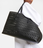 Alaïa Le Mina 44 Vienne leather tote bag