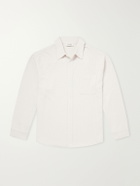 FRAME - Waffle-Knit Cotton Shirt - Neutrals