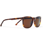 Loro Piana - Traveller 53 Square-Frame Tortoiseshell Acetate Sunglasses - Tortoiseshell