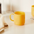 HAY Borosilicate Mug - Set of 2 in Jade Yellow