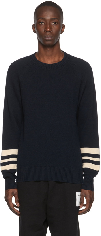 Photo: Norse Projects Navy Fridolf Sweater