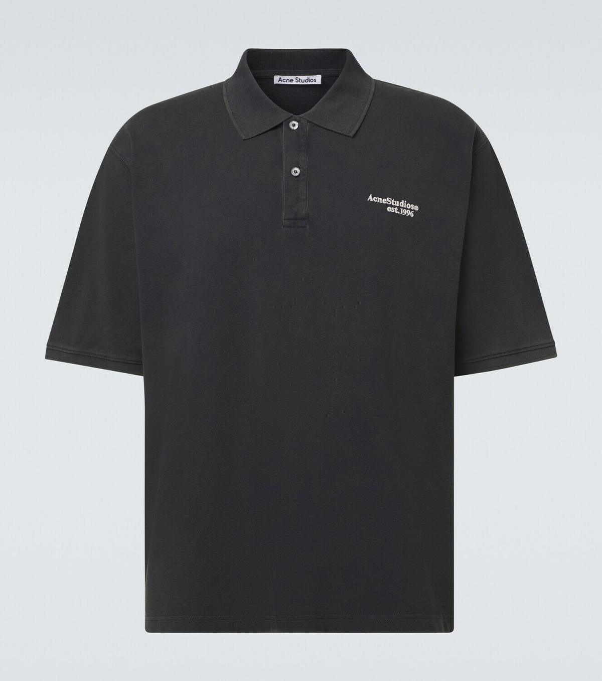 Acne Studios Cotton piqué polo shirt