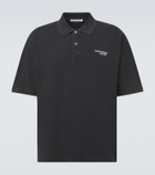 Acne Studios Cotton piqué polo shirt