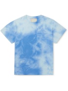 JEANERICA - Marcel Tie-Dyed Linen-Jersey T-Shirt - Blue