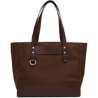 Marni Brown Canvas Tote