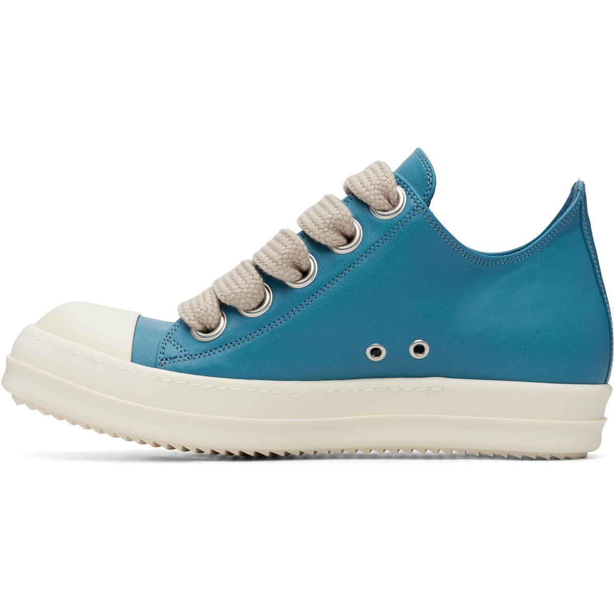 Rick Owens Blue Tower Jumbolace Low Sneaks Sneakers