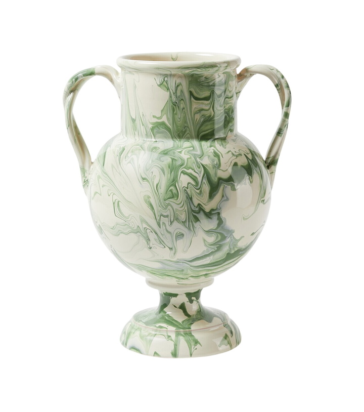 Photo: Cabana Marbled ceramic vase