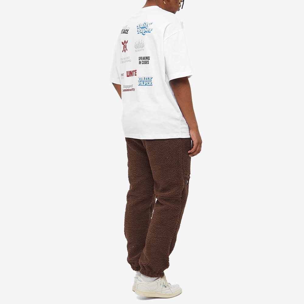 Daily Paper Men's Nerad Scattered Logo T-Shirt in White Daily Paper