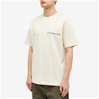 Café Mountain Men's Clubhouse T-Shirt in Natural/Cobalt