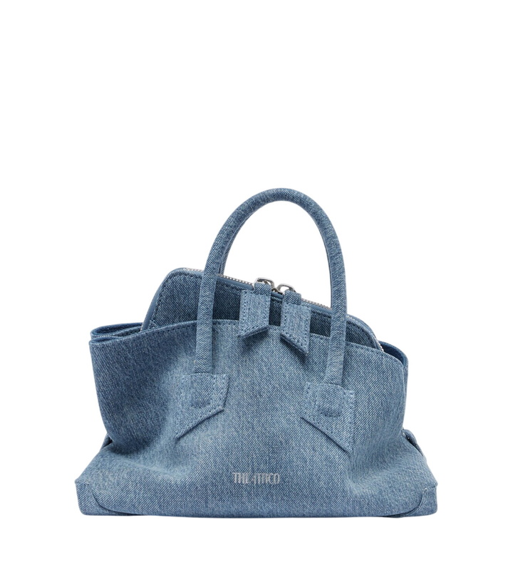 Photo: The Attico La Passeggiata Mini denim top-handle bag