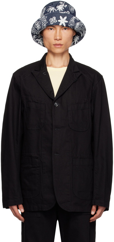 Photo: Engineered Garments Black Bedford Denim Blazer