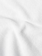Incotex - Zanone Cotton-Terry Polo Shirt - White