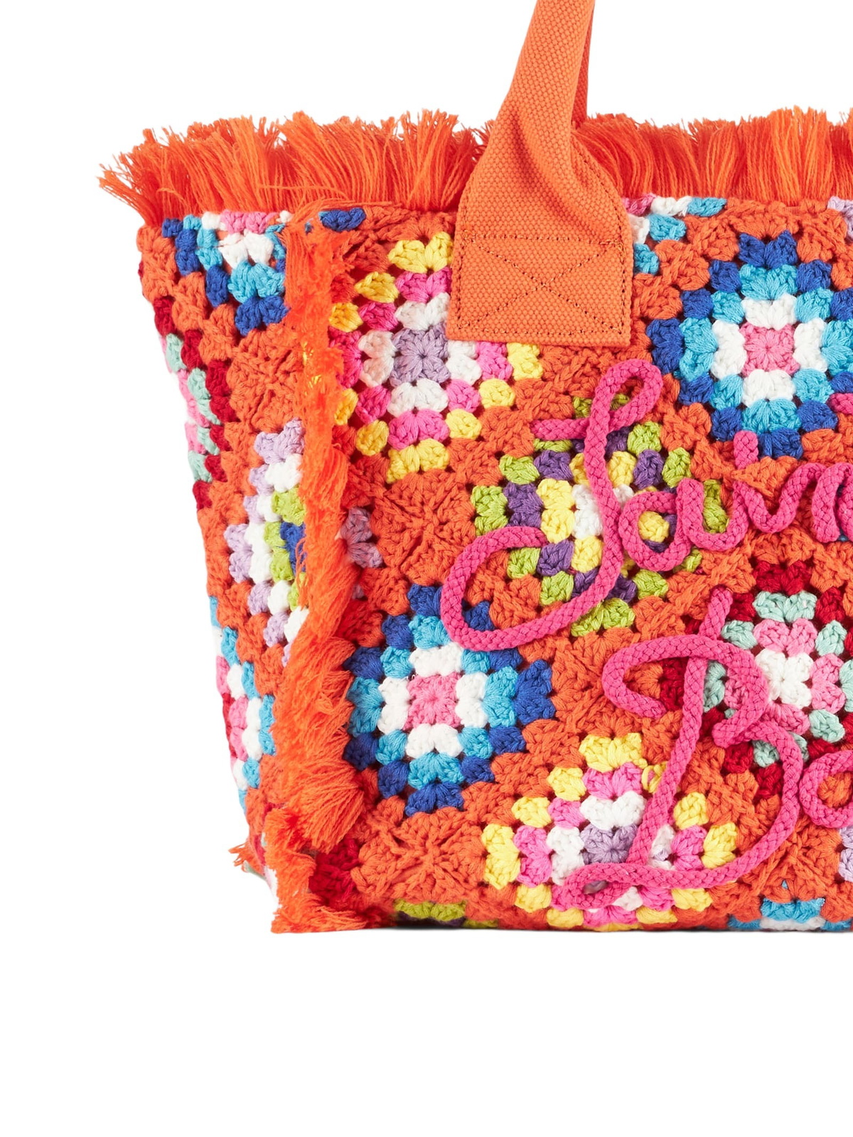 MC2 Saint Barth Vanity Crochet Shoulder Bag With Pattern