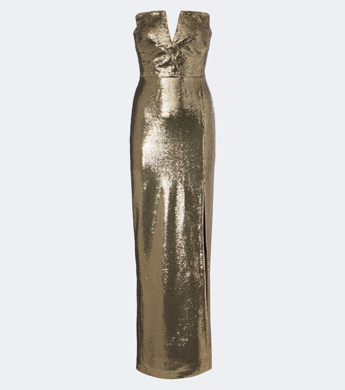 Roland Mouret Sequined bustier gown