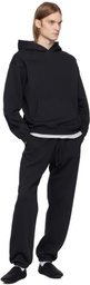 SKIMS Black Fleece Lounge Relaxed Sweatpants