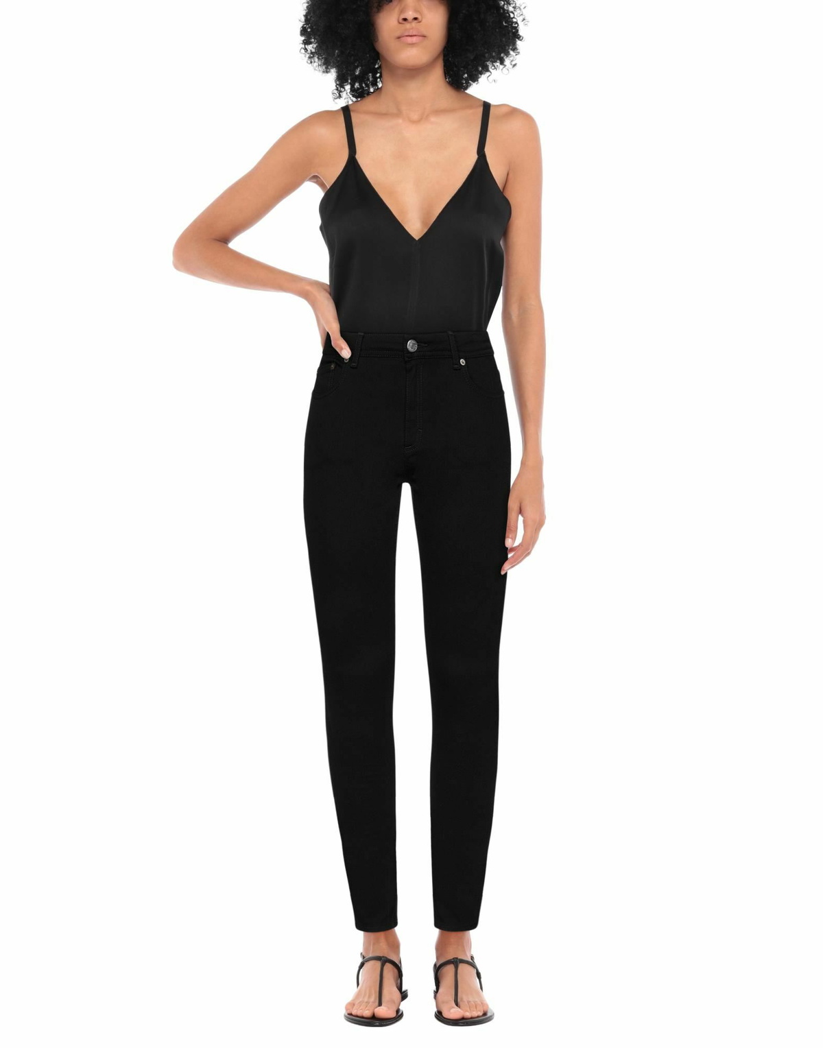 Acne Studios Womens Jeans in Black