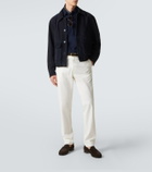 Ralph Lauren Purple Label Cotton and cashmere polo shirt