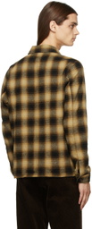 Naked & Famous Denim Tan Vintage Flannel Shirt