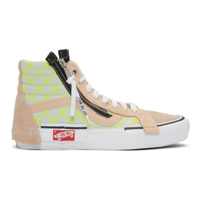 Photo: Vans Pink Sk8-Hi Cap LX Sneakers