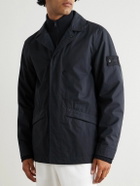 Stone Island - Padded Cotton-Canvas Coat - Blue